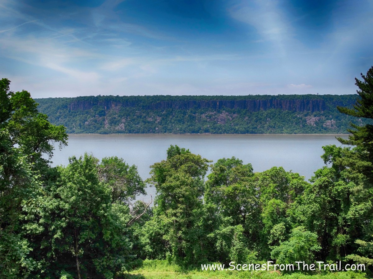 the Palisades and the Hudson River