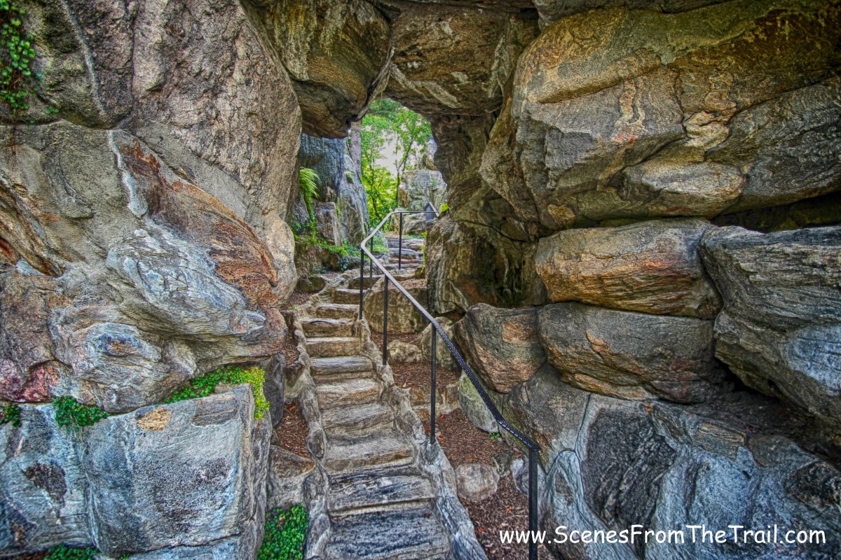 Underneath the eagle's nest