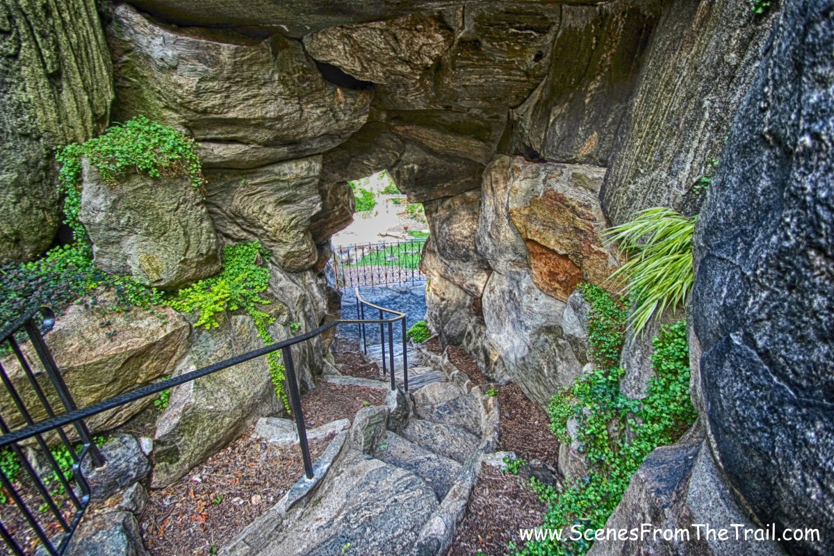 Underneath the eagle's nest