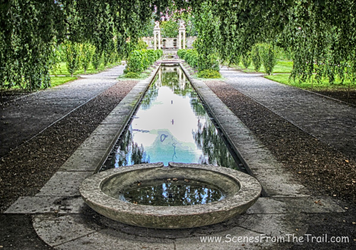 walled garden entrance