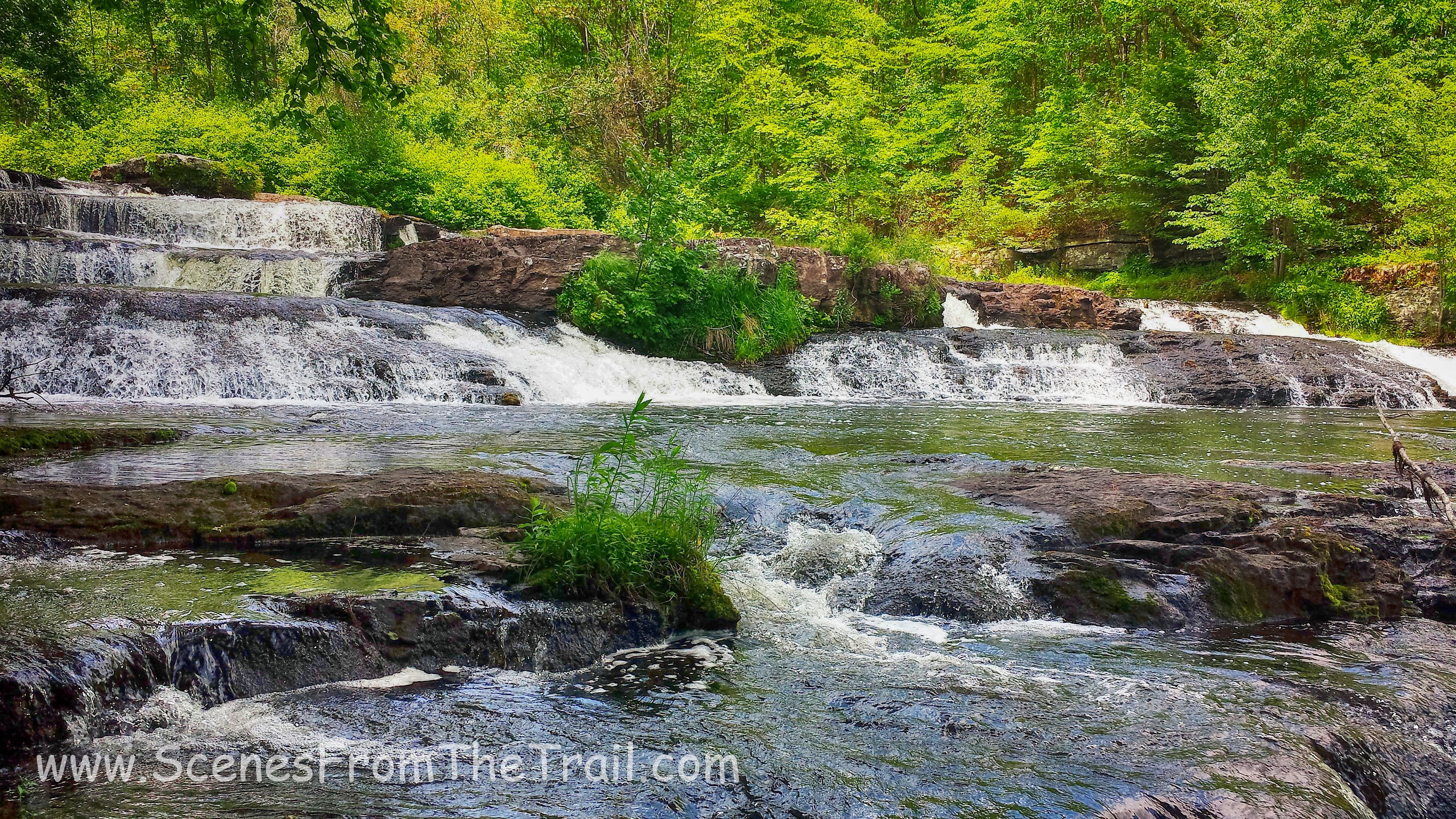 Shohola Falls - upper tier - May 30, 2015