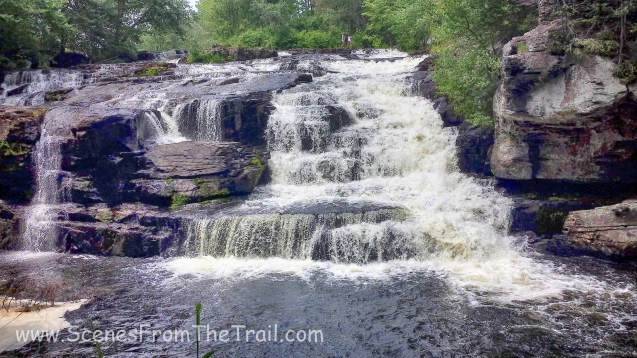 Shohola Falls - lower tier - May 30, 2015