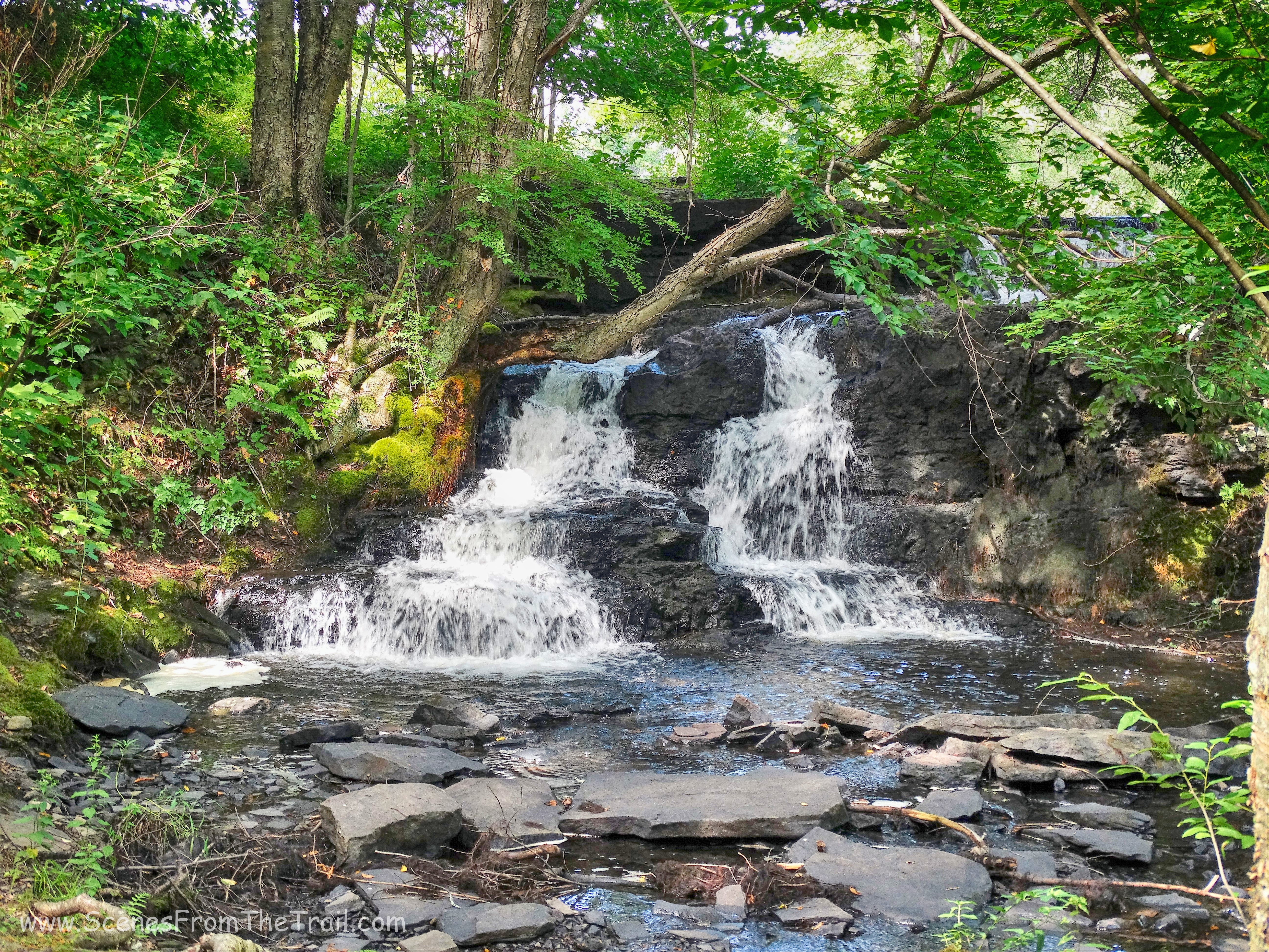 Shohola Falls - middle tier - July 30, 2016
