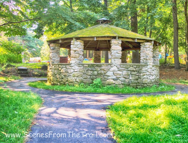 stone gazebo