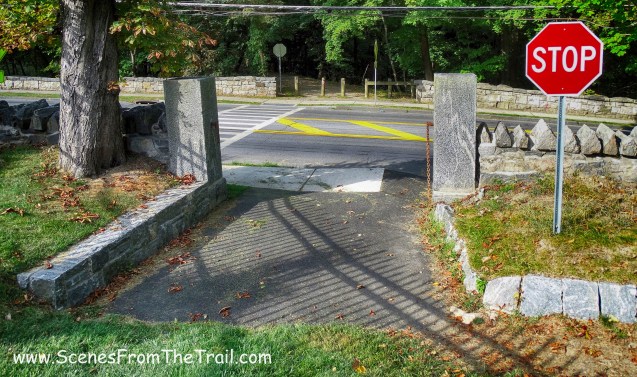 crossing Route 9 - Tarrytown