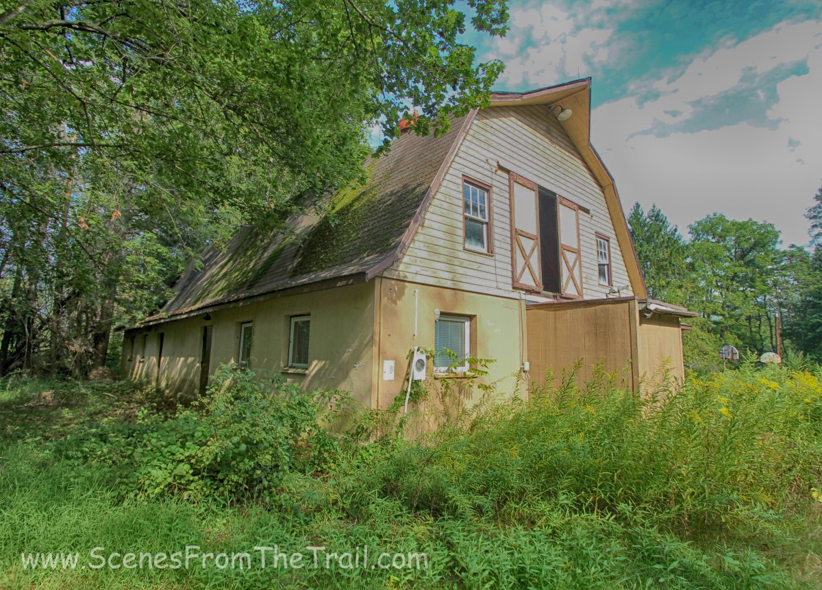 structure alongside Walpack Flatbrook Road