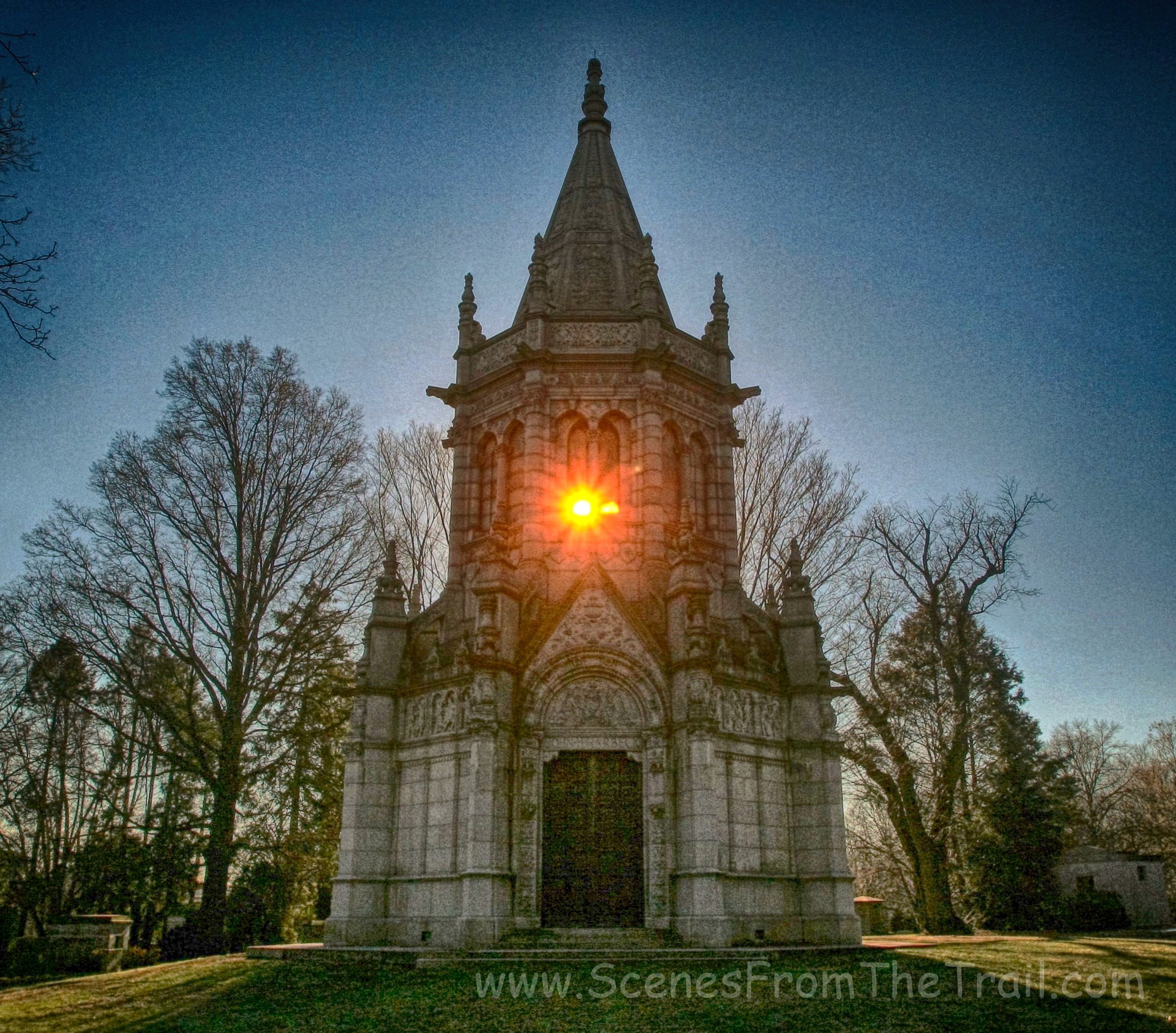 John Harbeck mausoleum - December 28, 2013