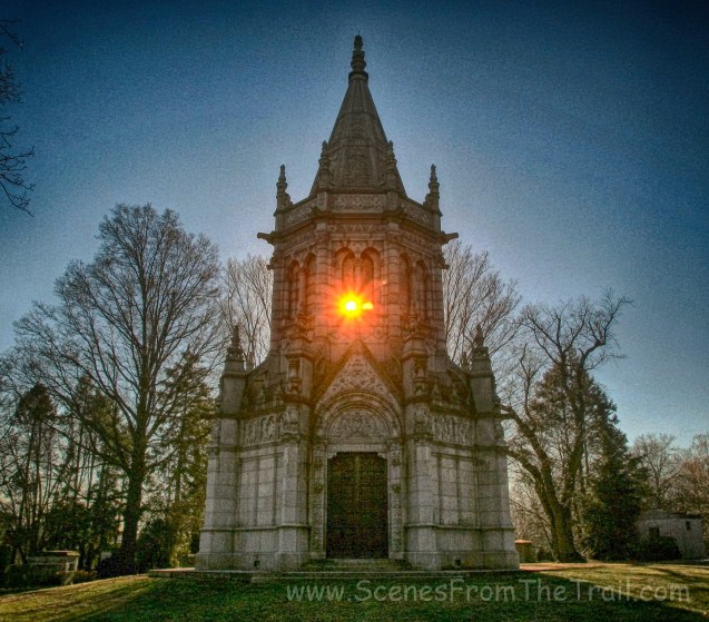 John Harbeck mausoleum - December 28, 2013