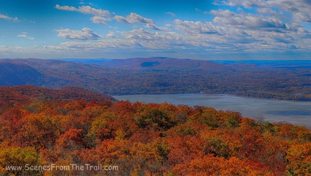 view from the Mount Beacon Fire Tower