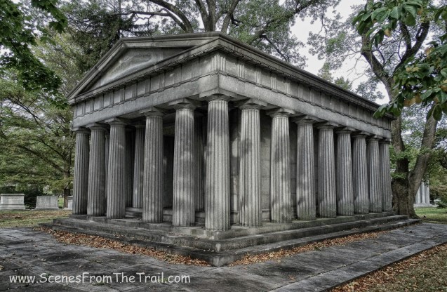columned mausoleum