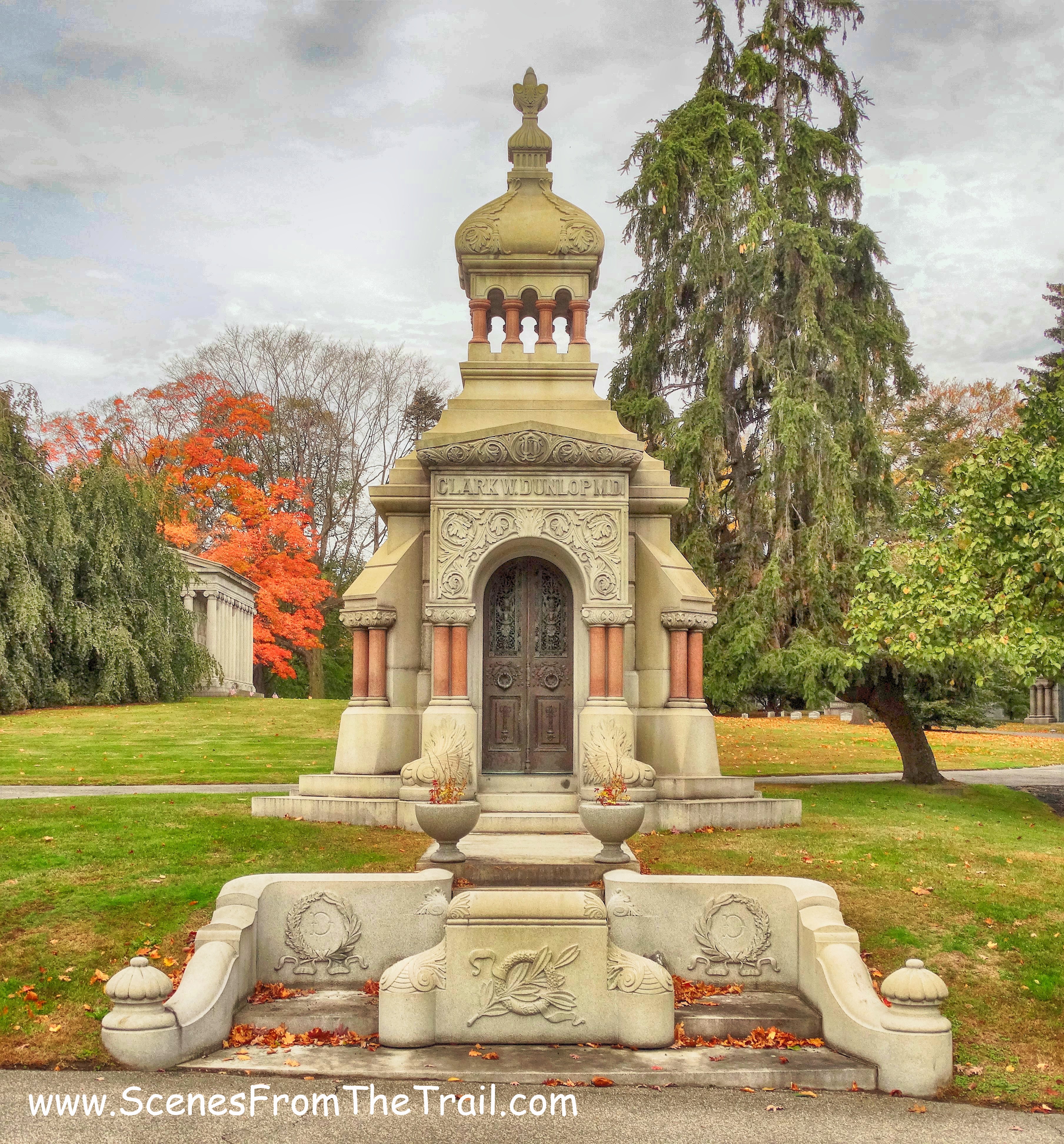 Clark W. Dunlop M.D. mausoleum