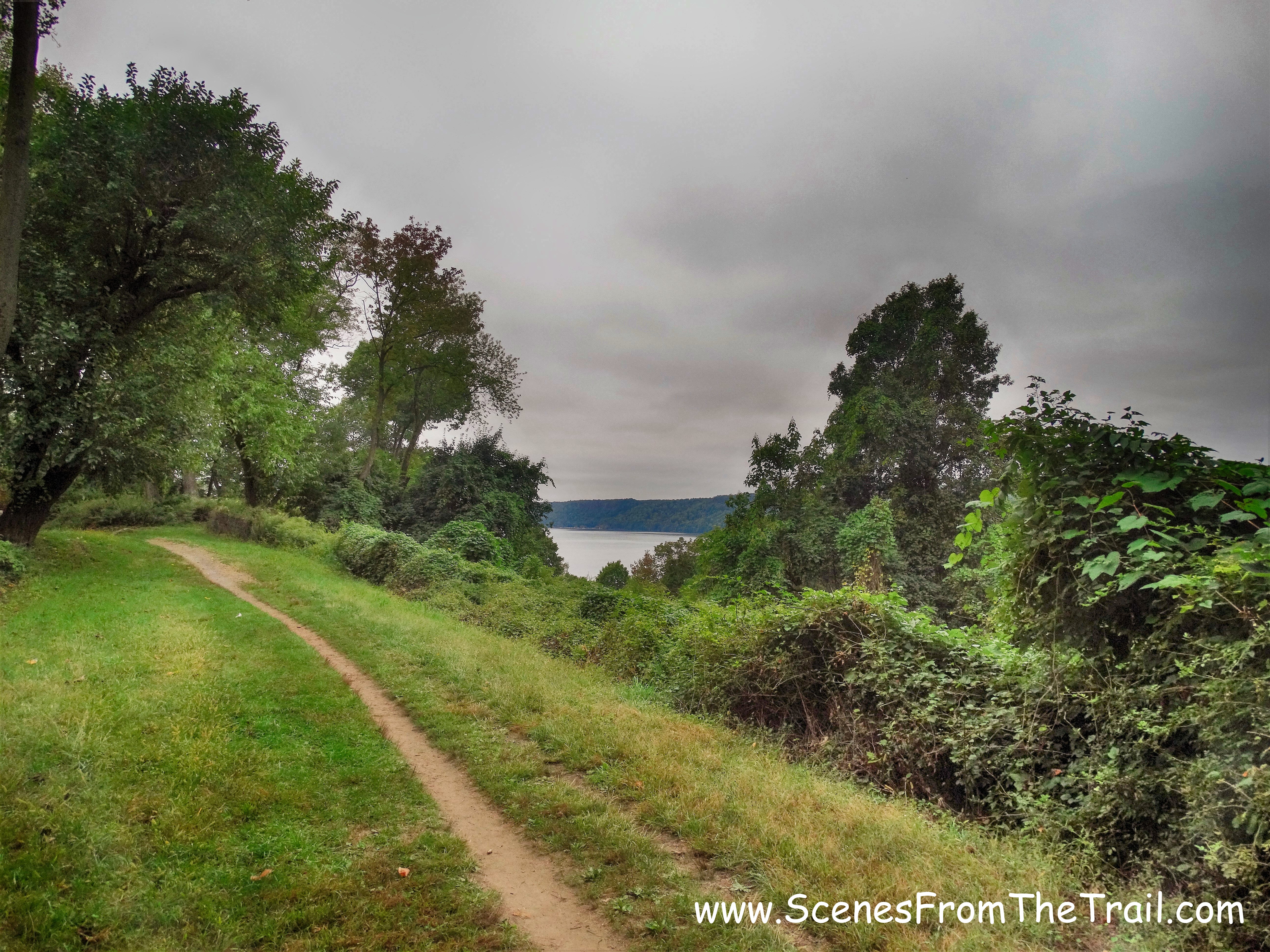 Palisades and the Hudson River