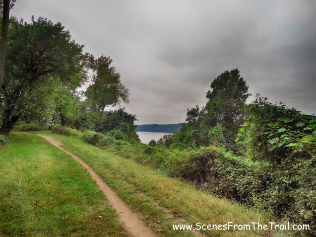 Palisades and the Hudson River
