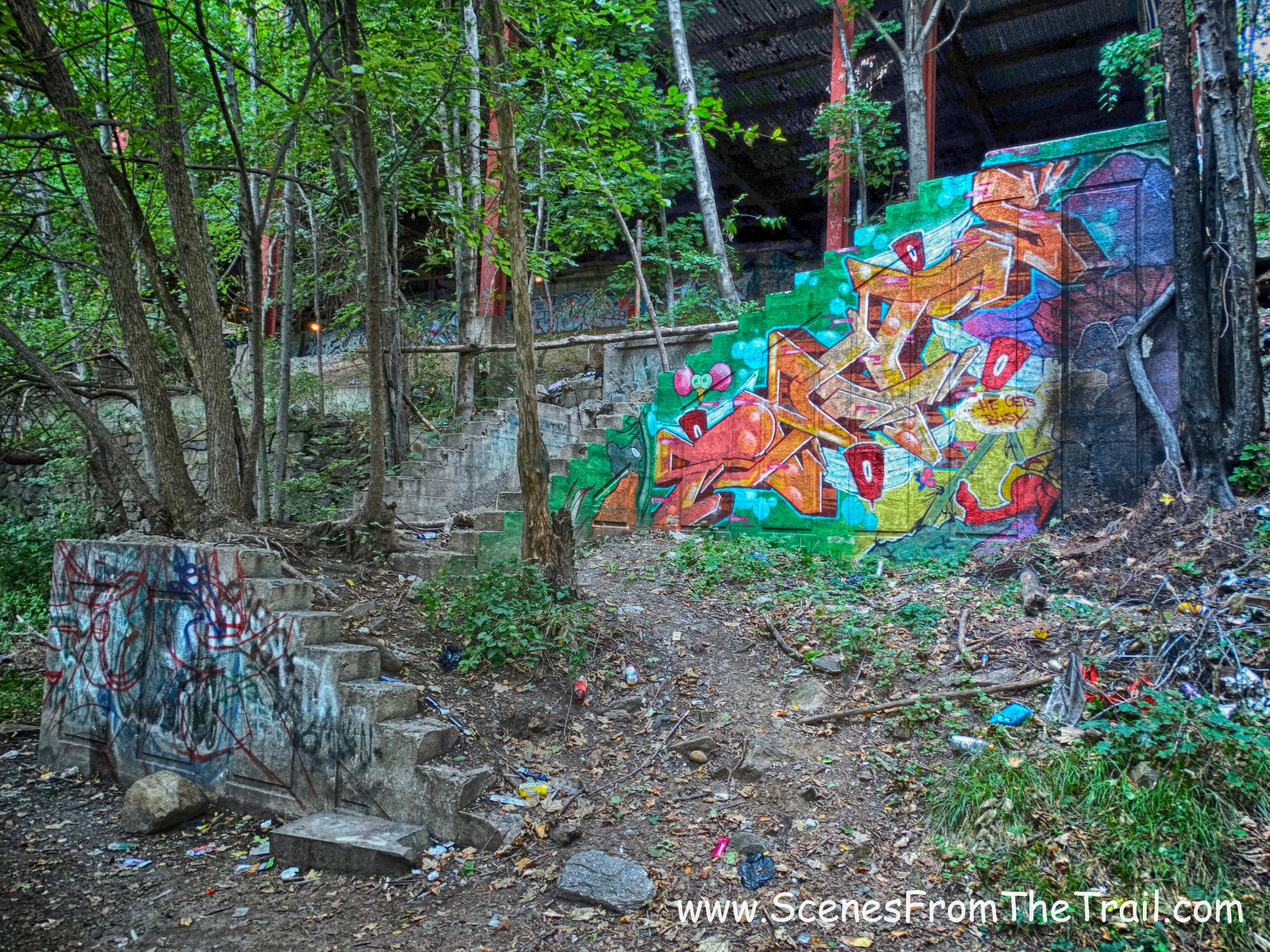 staircase ruins