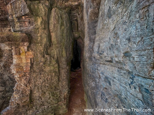 Indian Ladder Trail cave