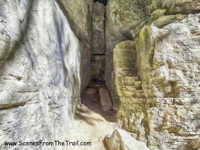 Indian Ladder Trail cave