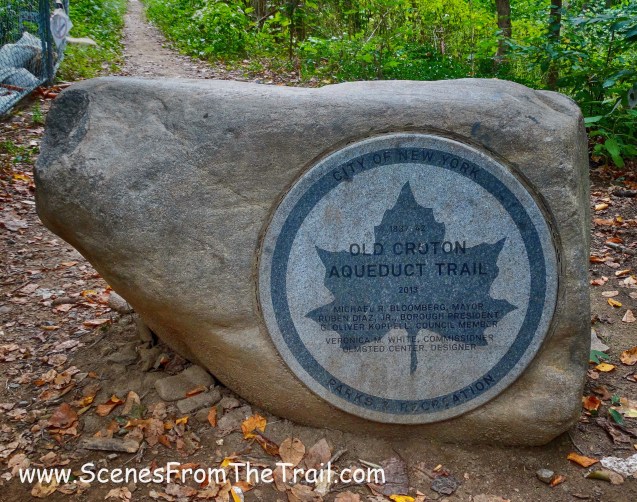 NYC Parks boundary marker