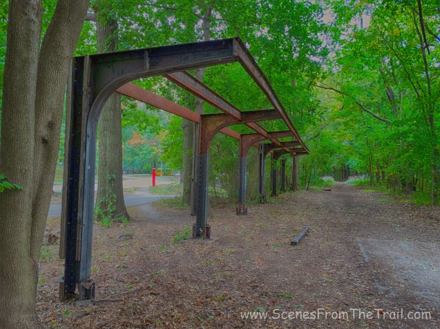 skeletal remains of Van Cortlandt Station
