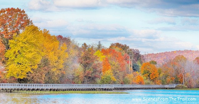 view from the southern end of the lake