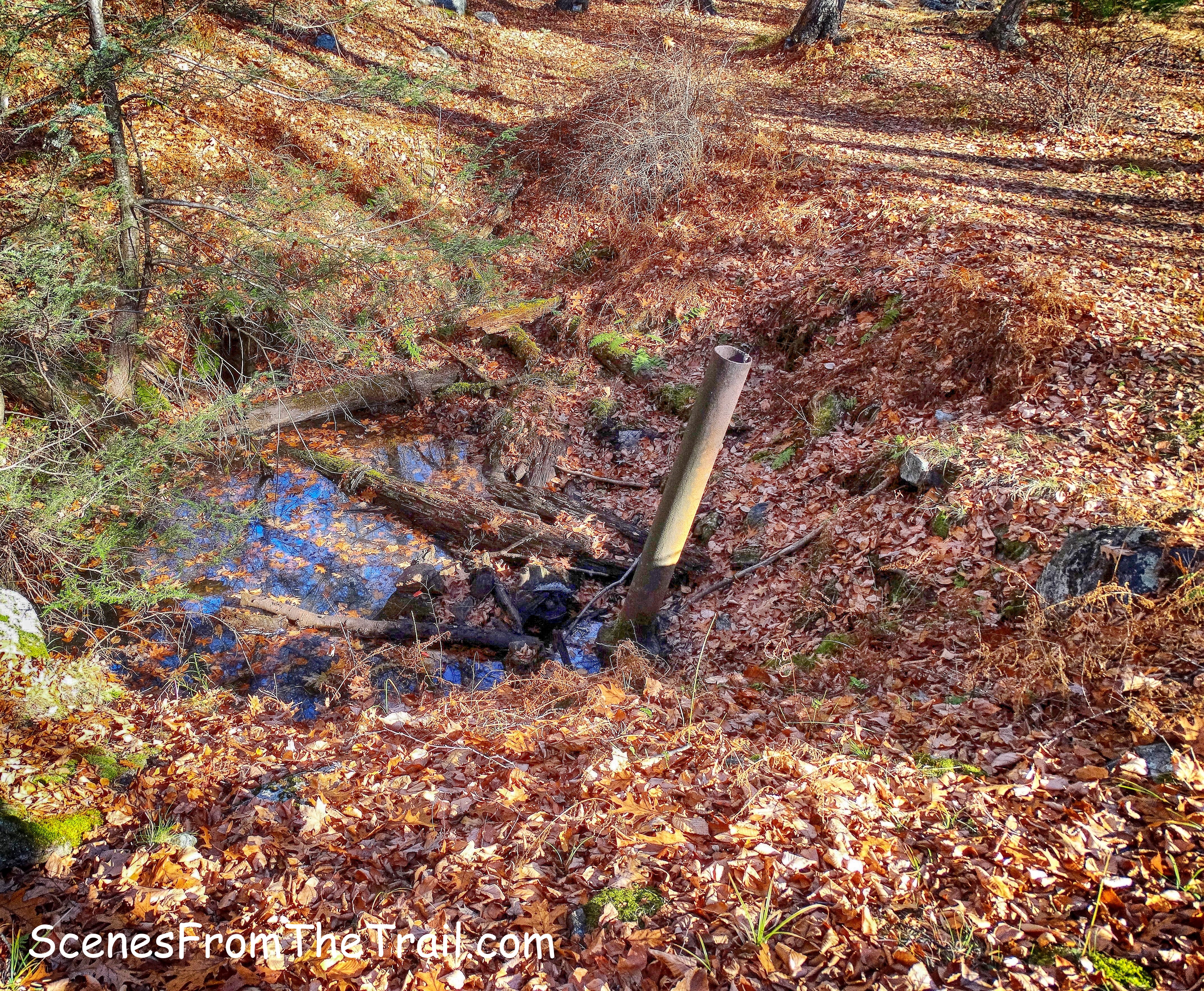 vertical mine shaft
