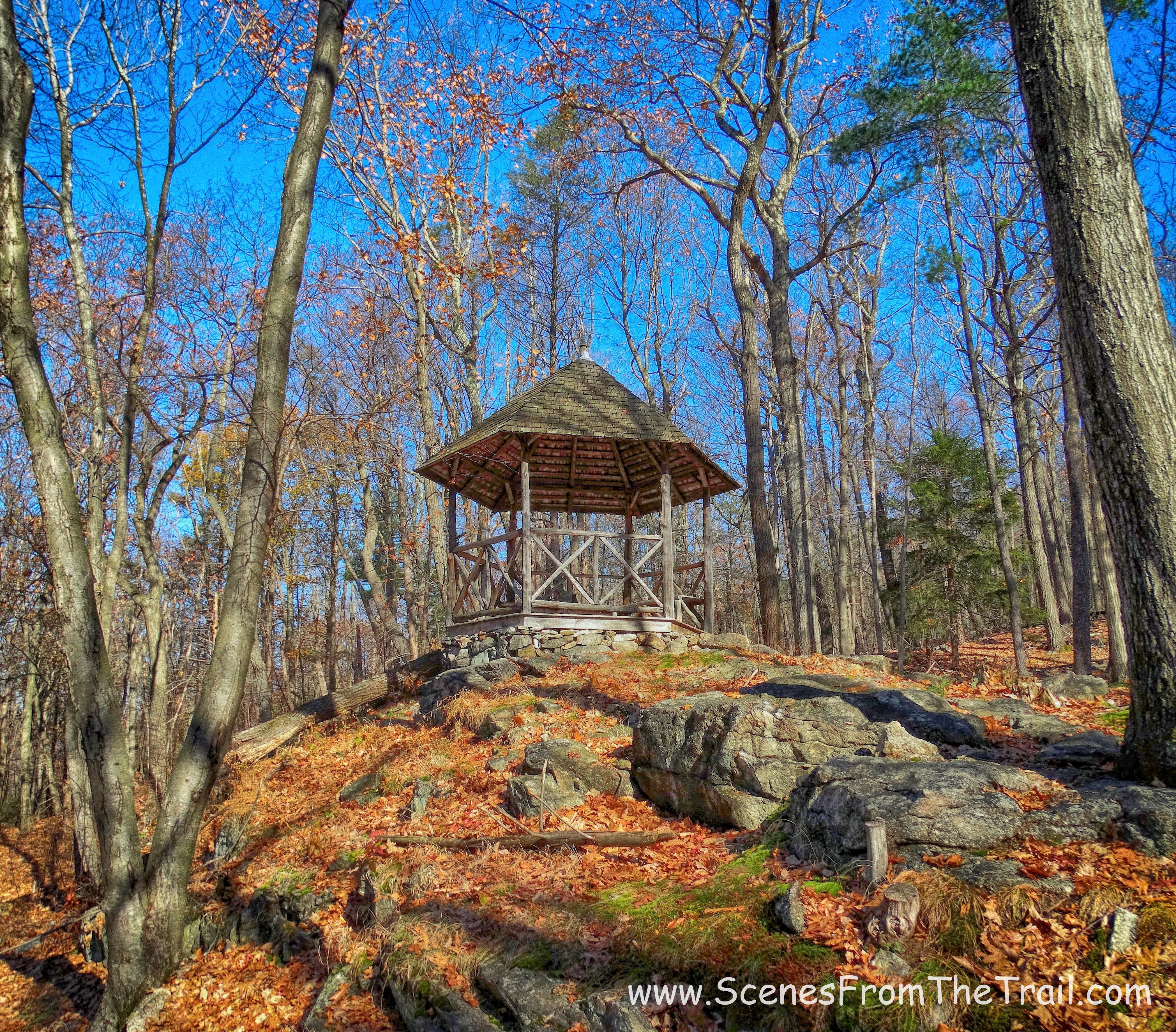wooden gazebo