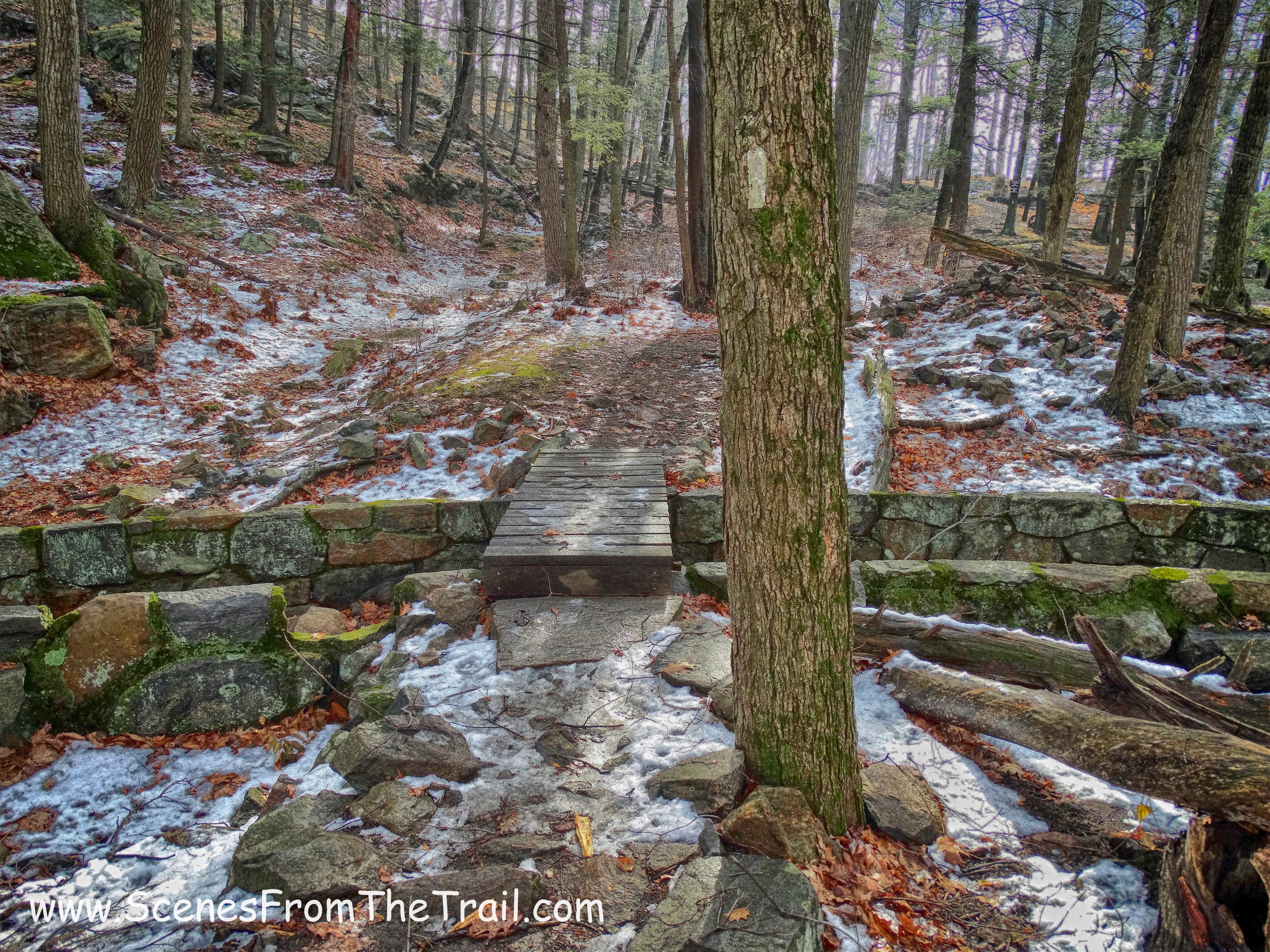 small wooden bridge