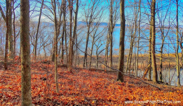 blue blazed river view trail
