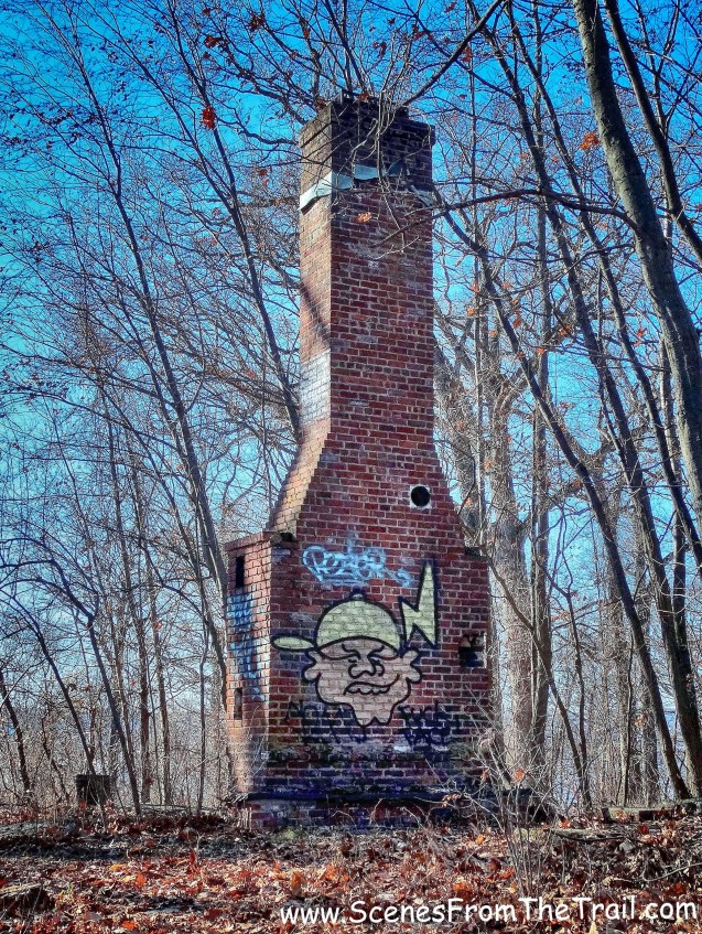 fireplace and chimney