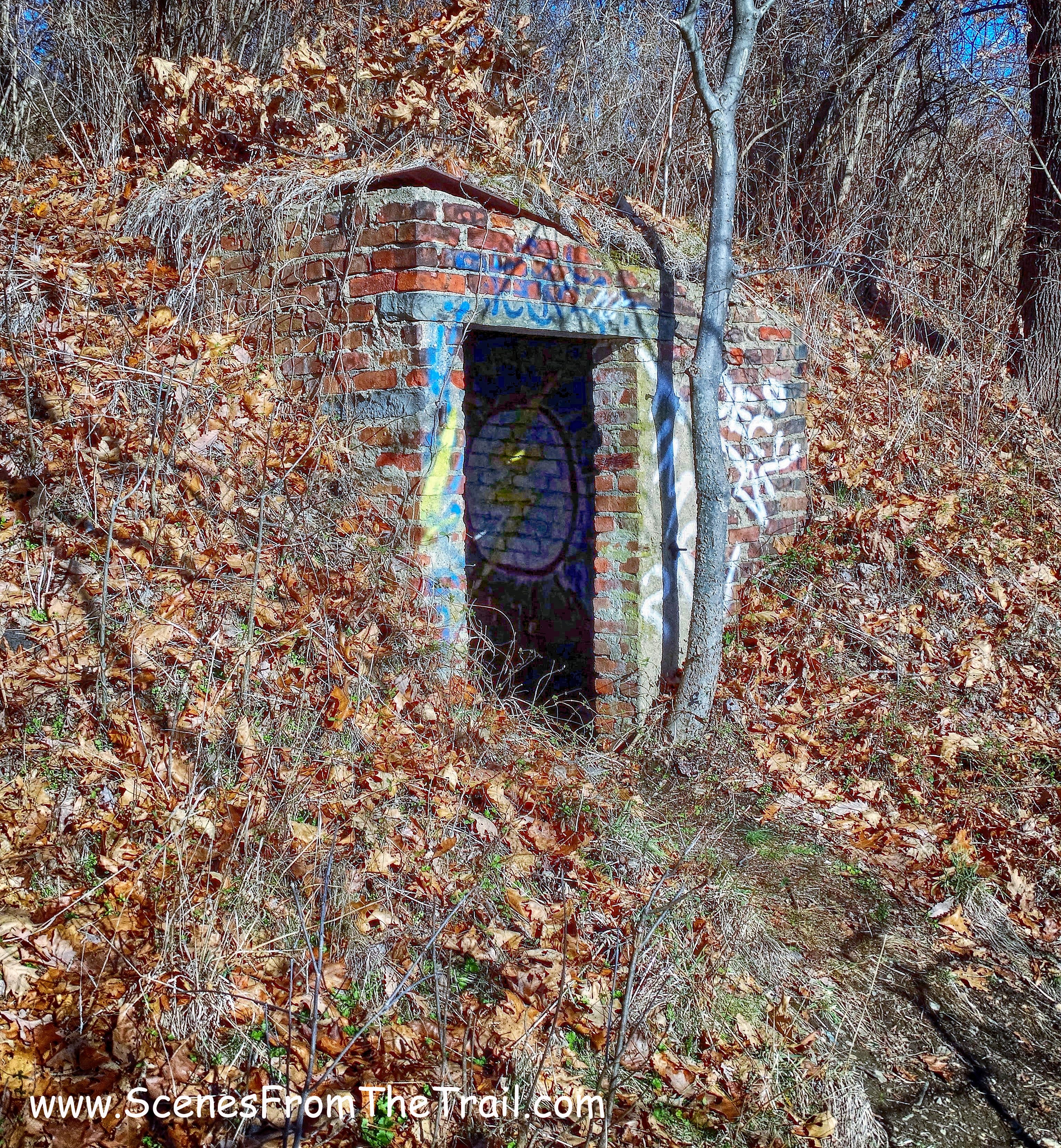 old storage building