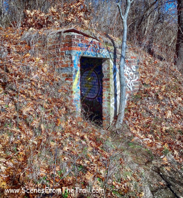old storage building