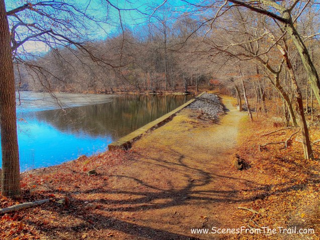 Teatown Lake dam