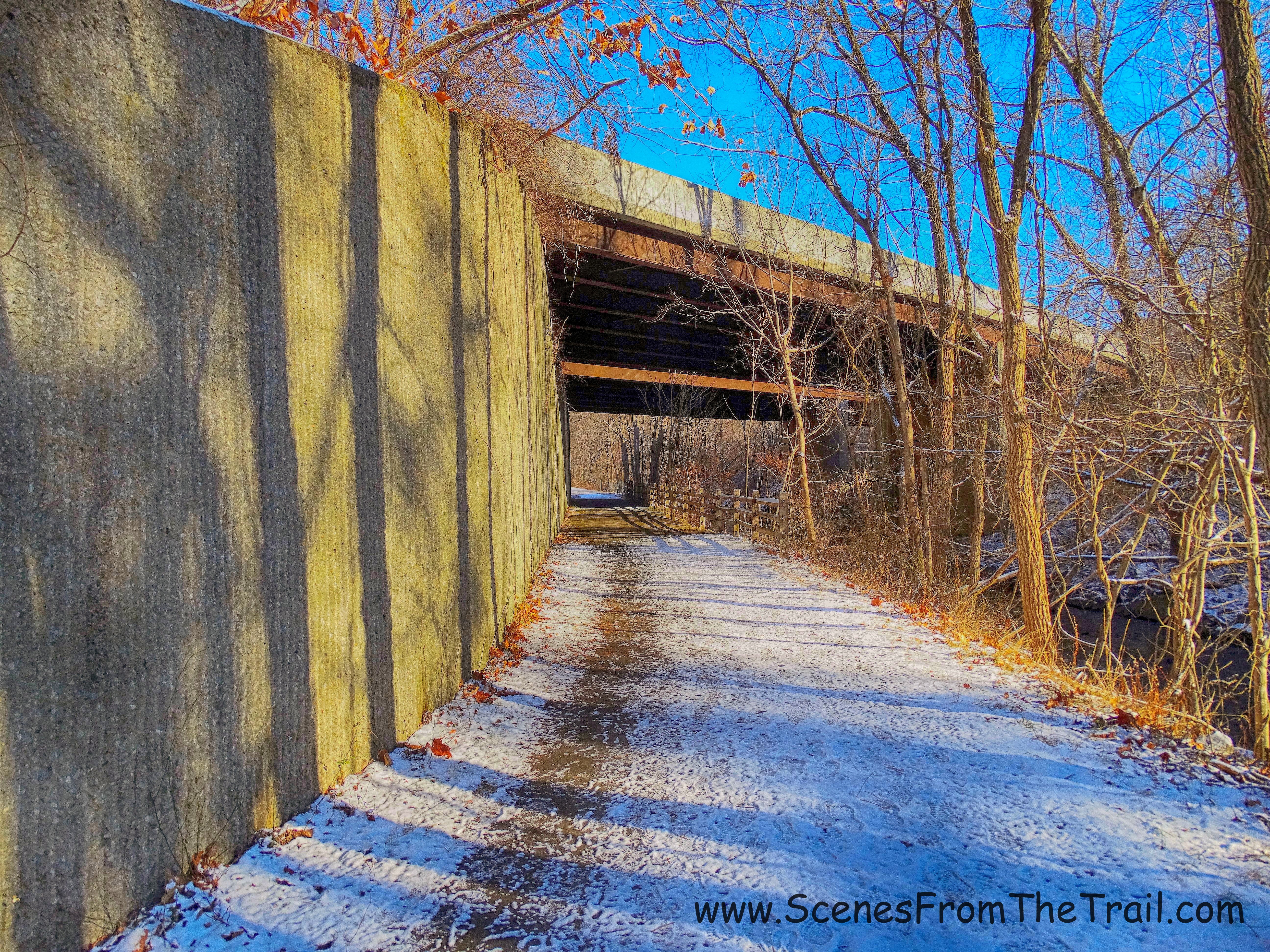 Route 117 overpass
