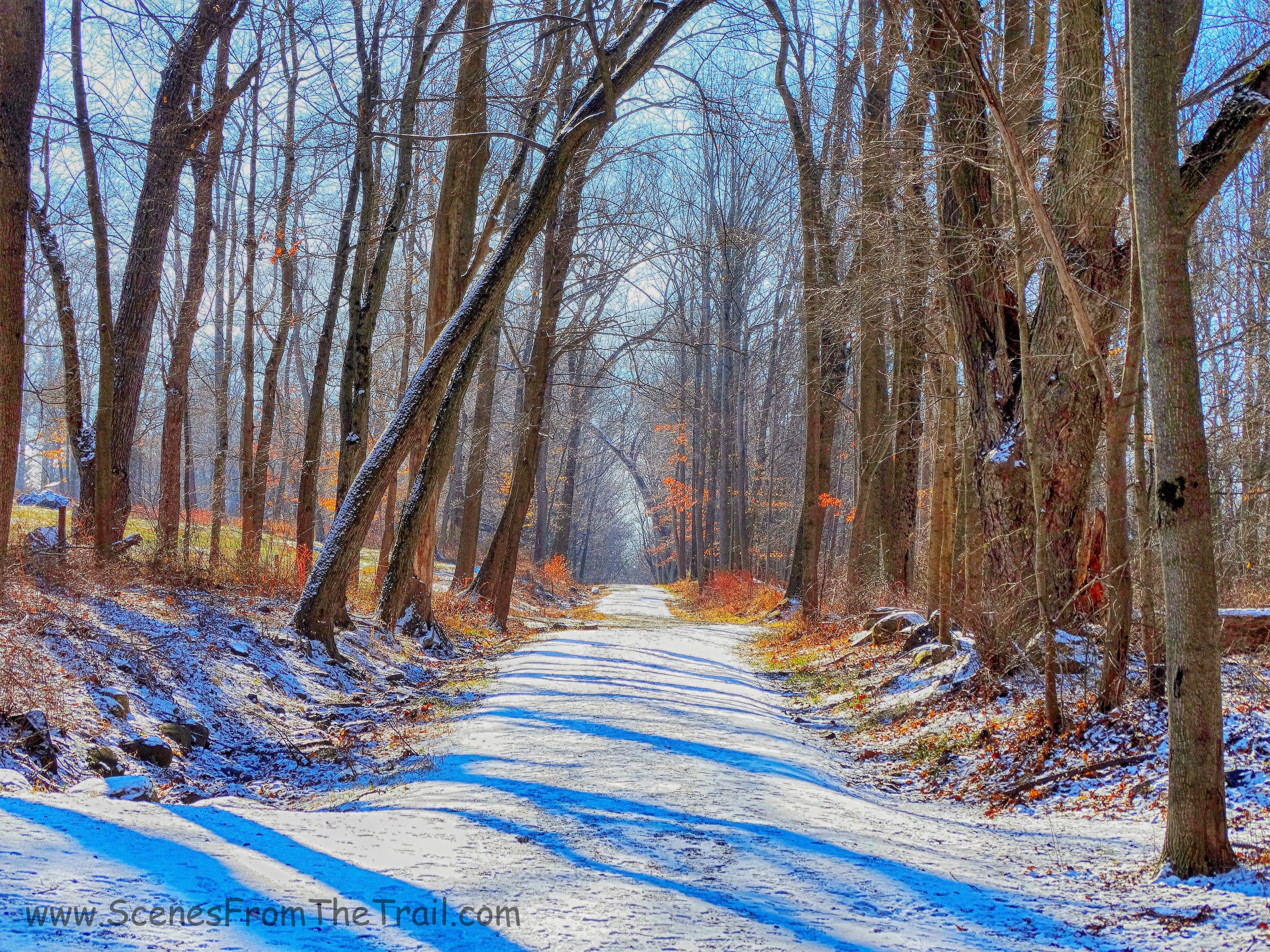 abandoned Gory Brook Road