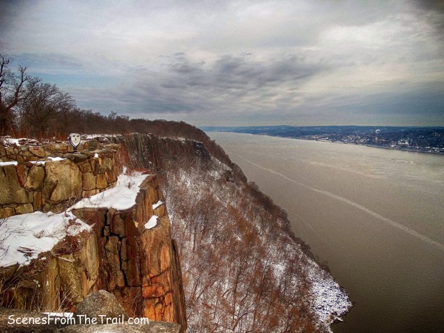 view north up the Hudson
