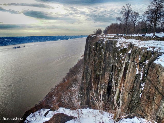 view south down the Hudson