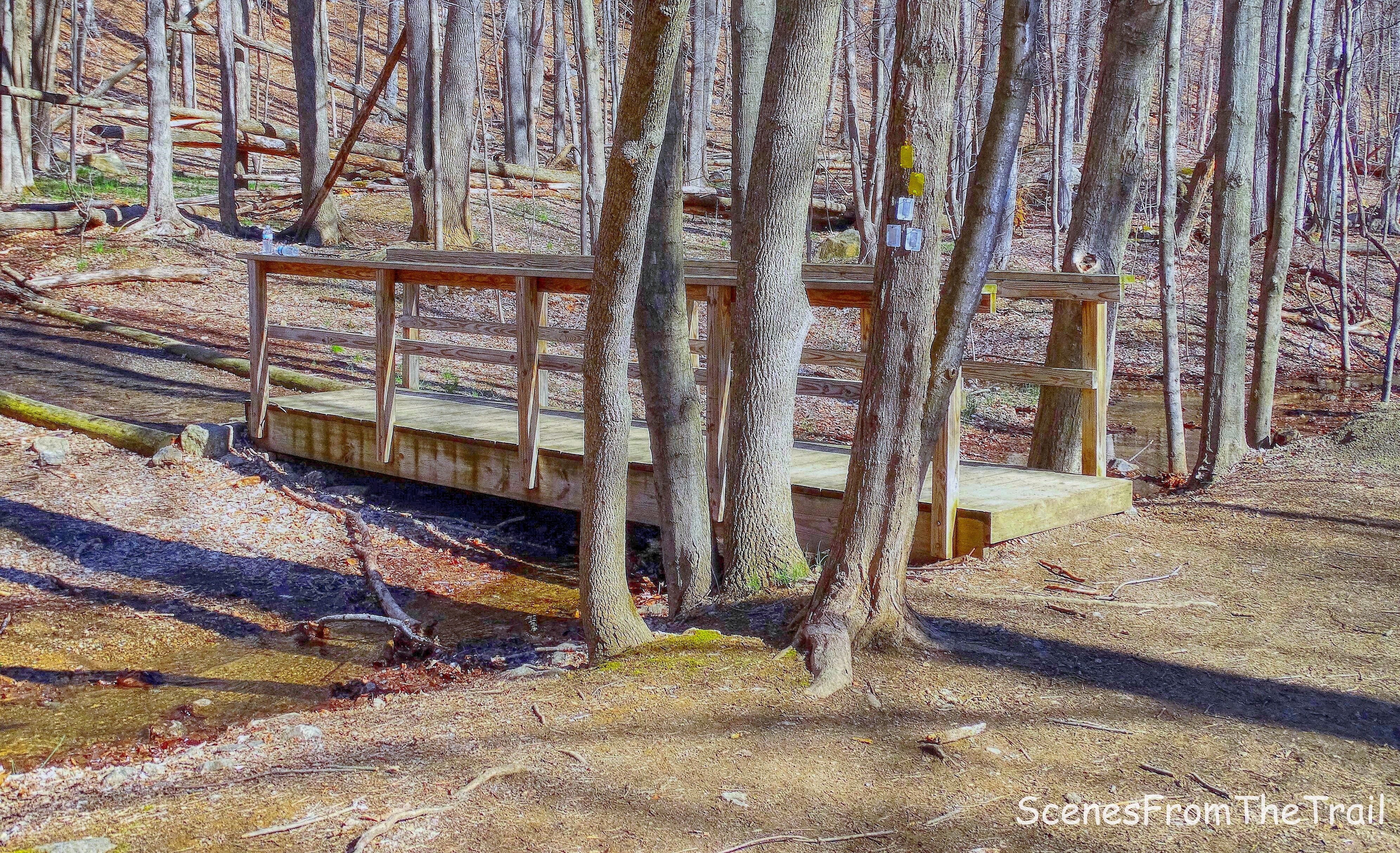 wooden footbridge