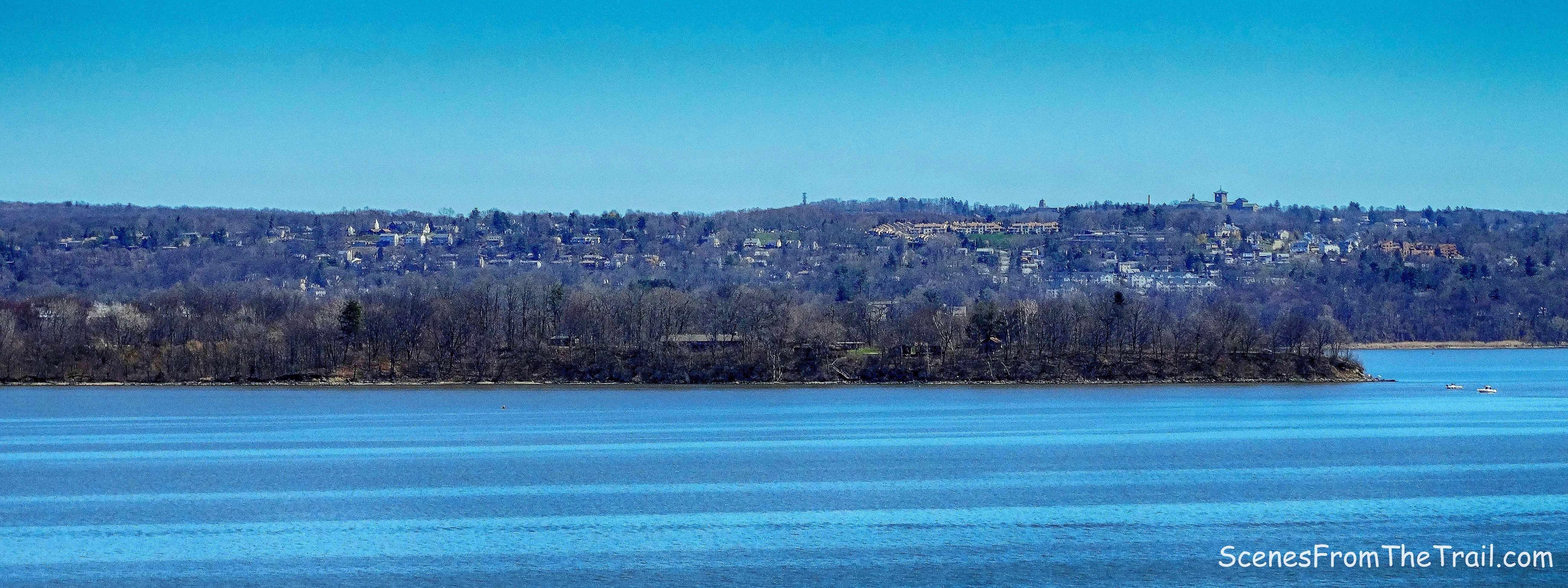 view from Hook Mountain Bike Path