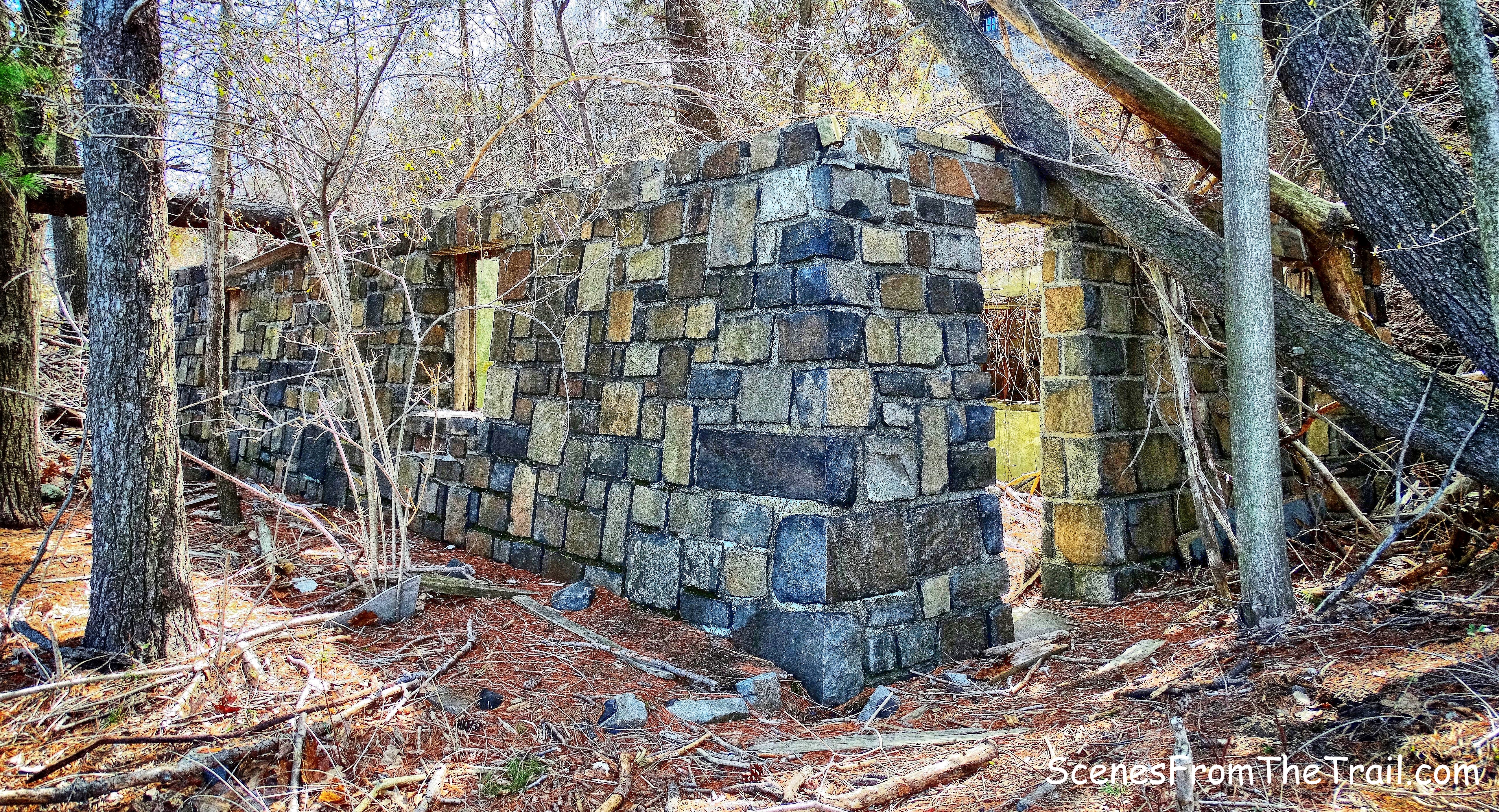 ruined building