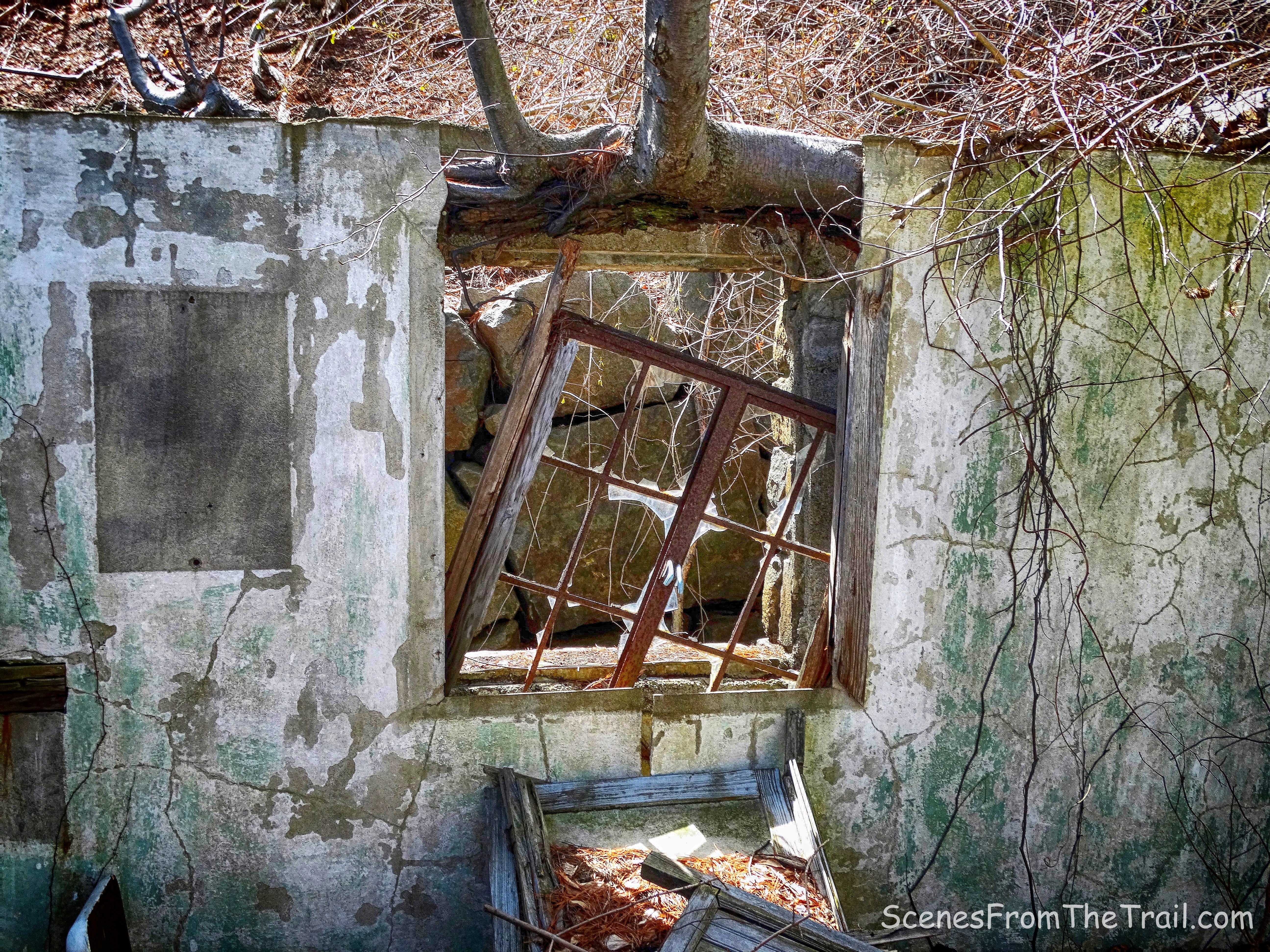 ruined building