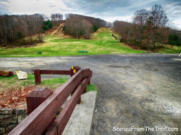 bridge over Lewis Brook