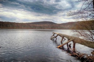 Black Mountain across Silver Mine Lake