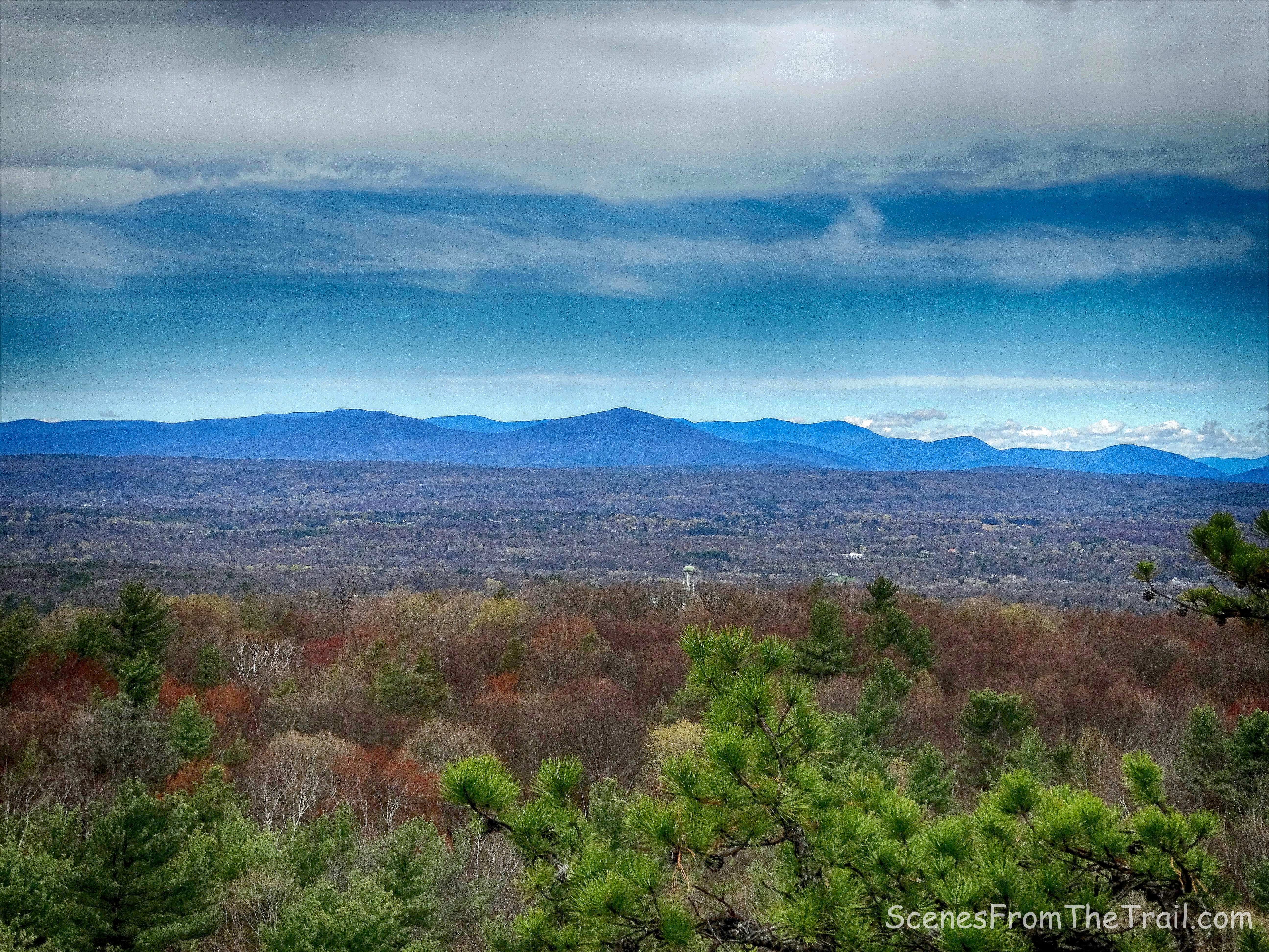 blue-blazed Northeast Trail