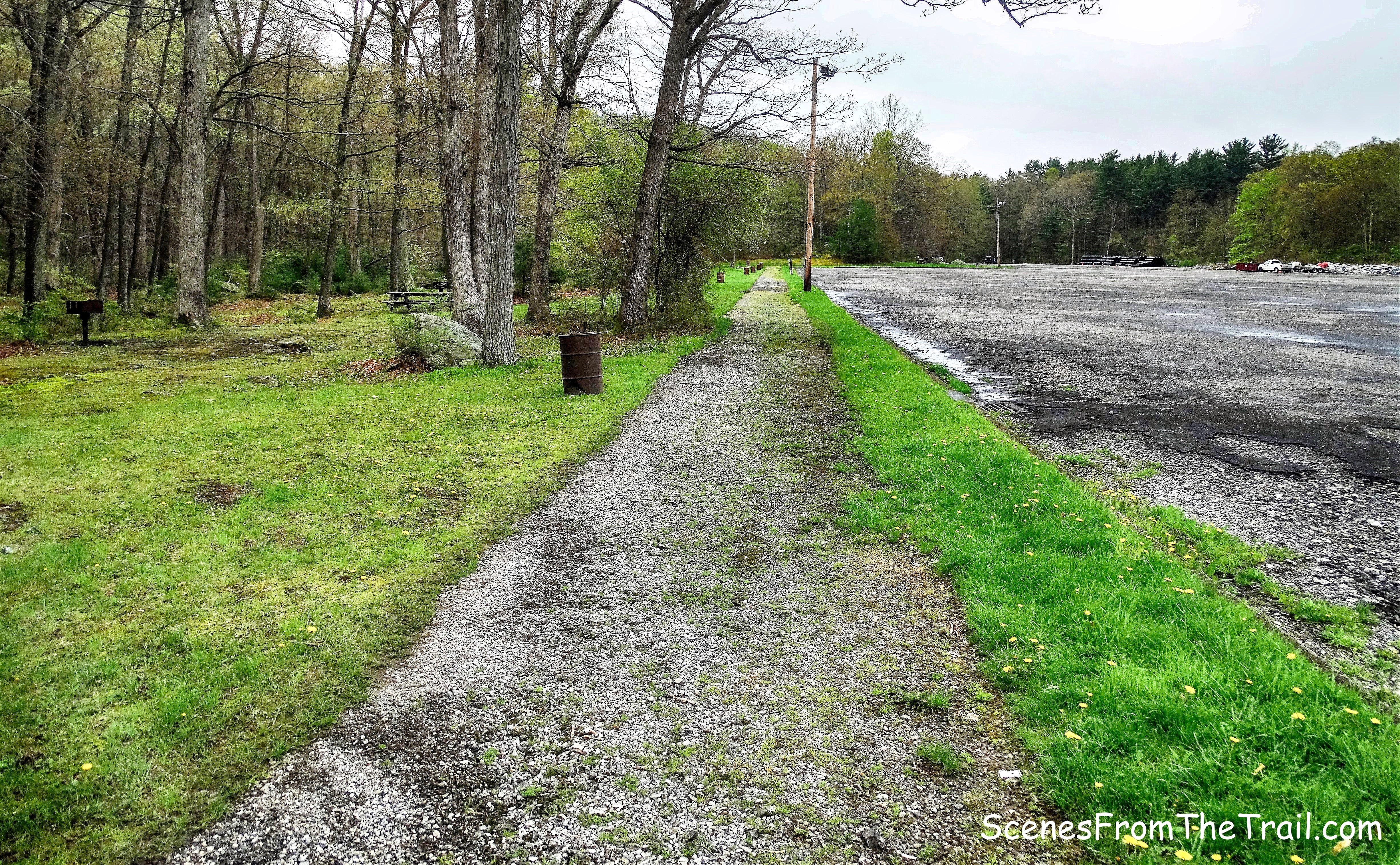 next parking area