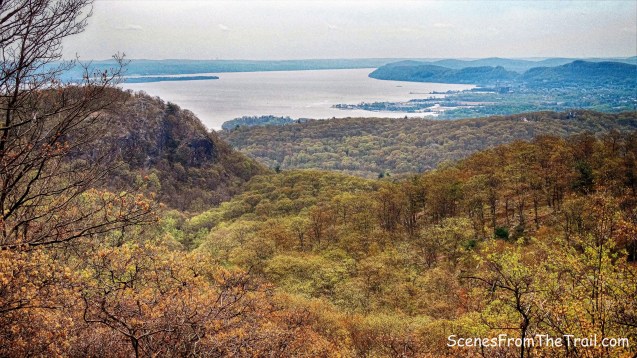 view from West Mountain Shelter
