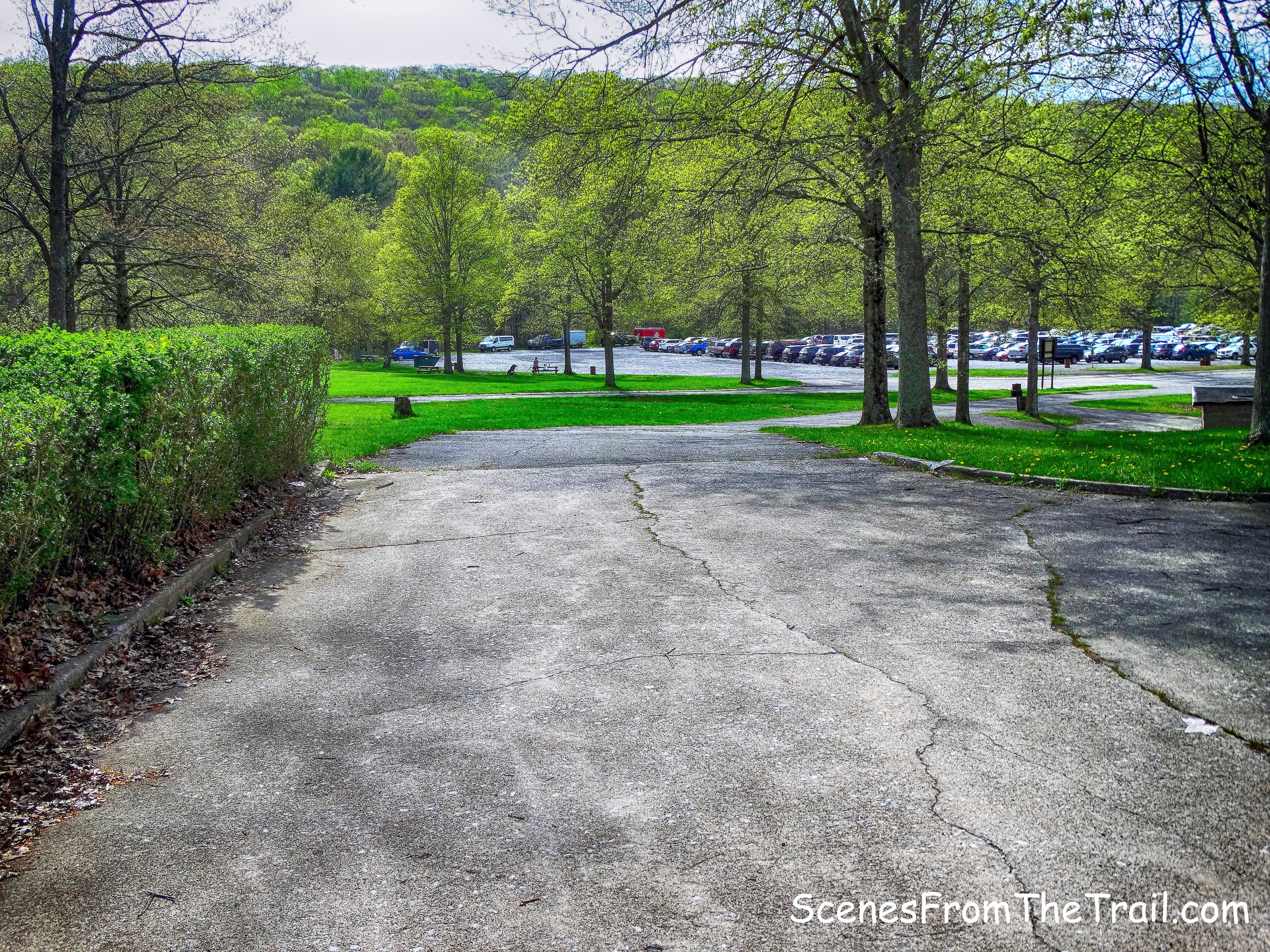 Anthony Wayne parking area