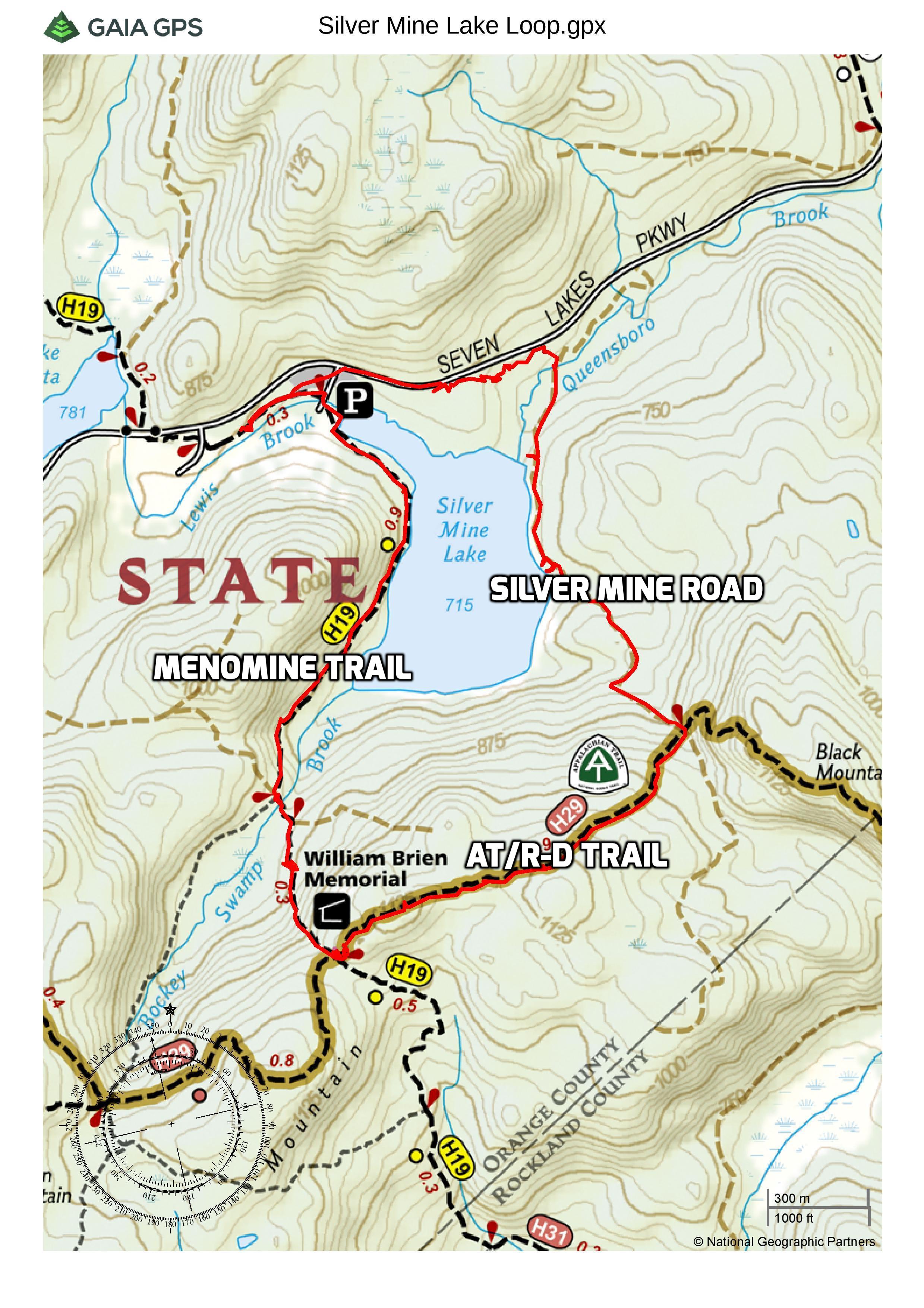 Silver Mine Lake Loop
