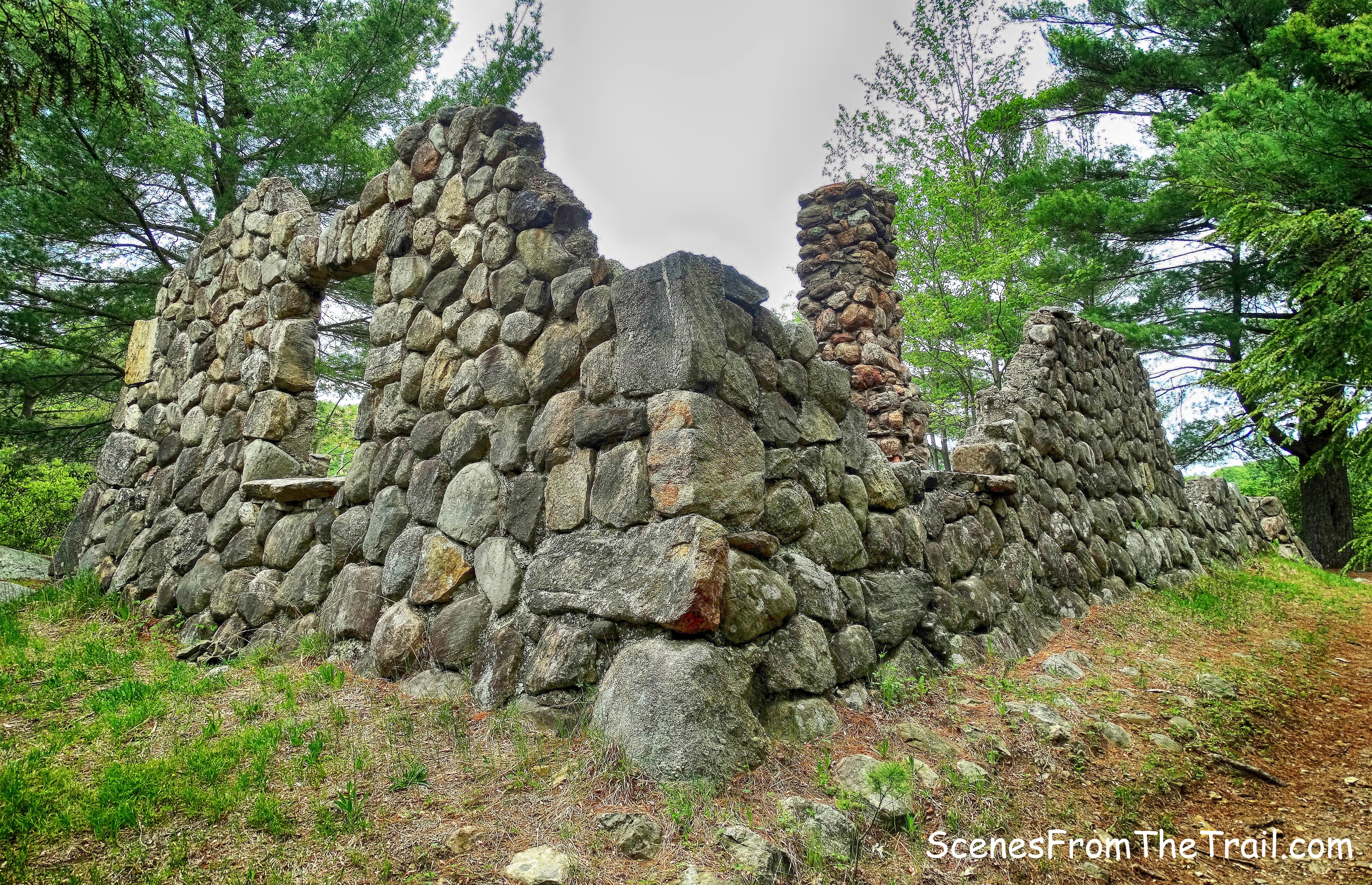 stone cabin ruins
