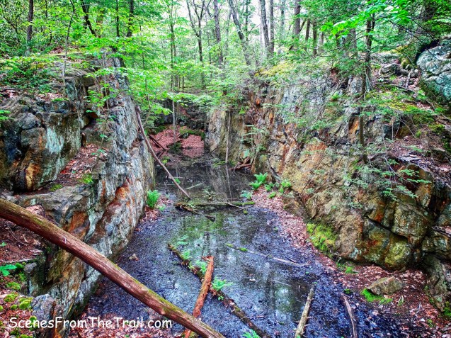 large rectangular cut