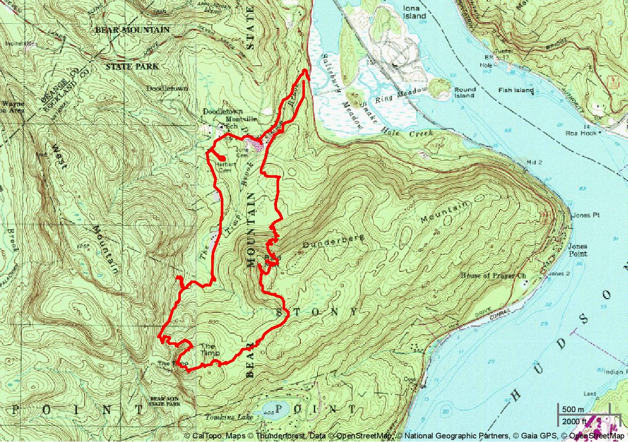 hike route