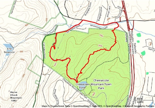 hike route